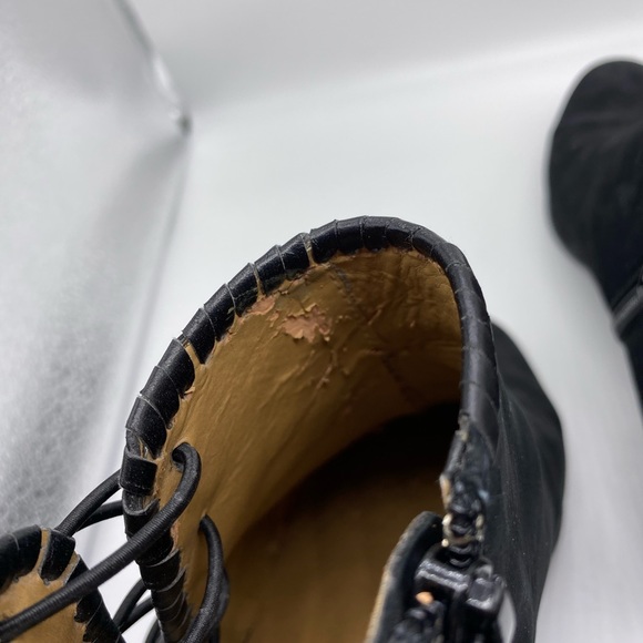 Jack Rogers Regan Black Suede Booties Size 7.5M - Picture 6 of 14